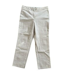 Ann Taylor Ankle Pants in Cream Size 12P